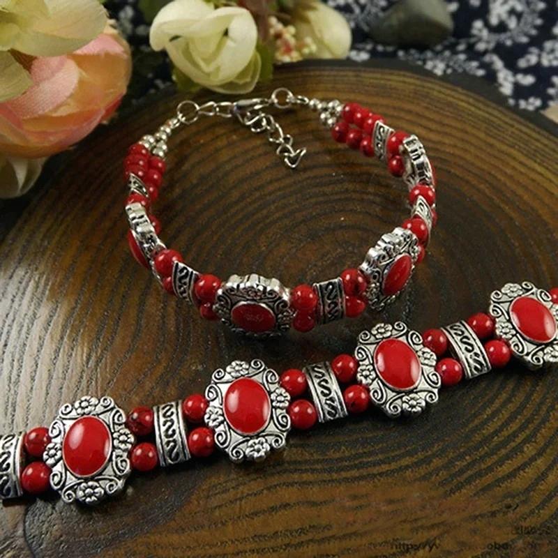 Beaded Bohemian Zircon Bracelet Charming Women's Hip-hop Punk Accessories Jewelry for Women