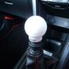 MONSTER SPORT Monster Shift Knob C Type M12 X P1.25 Spherical White Diameter =