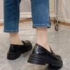 Oxfords Loafers Women Platform Flats Designer Dress Elegant Shoes Walking Comfort Retro Single Shoes Gothic Shoes Zapatos Mujer