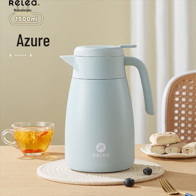 WUSENWU Clear Insulated Thermos