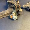 Retro Forest-Style Fabric Hair Tie/Scrunchie: Versatile and Artistic Pumpkin Design for Women.