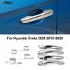 Car Upgrade For Hyundai Creta IX25 2015- Chrome Door Handle Cover & Bowl Exterior Trim Molding Car Decoration