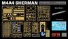 RYEFIELD MODEL M4A4 Sherman Plastic Model Assembly Kit RFM5119 1/35