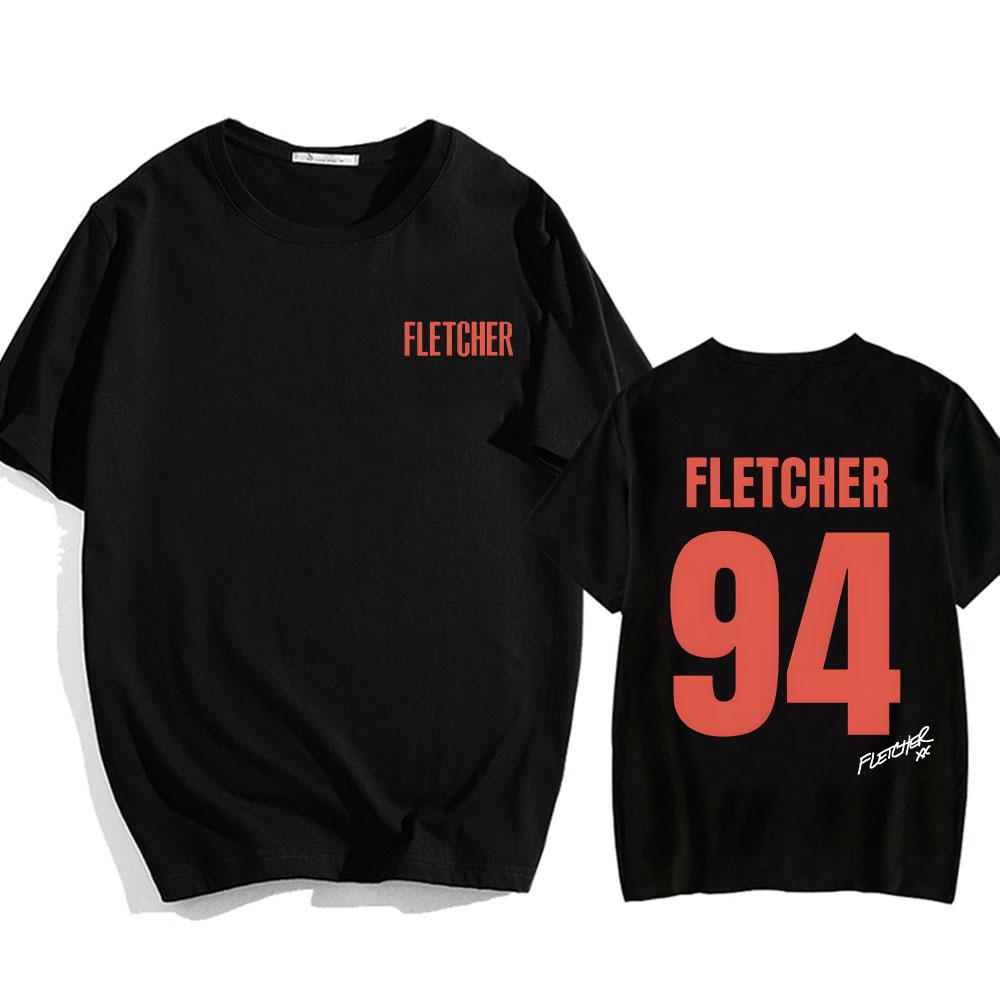 

Fletcher 94 in Search of The Antidote Tour T-shirts Streetwear Graphic Printing Tee-shirt Summer Cotton High Quality Tshirts Men 4XL