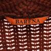 BARENA Made In Italy Wool Blend Shawl Collar Knit Jacket XS Double Button Women Used