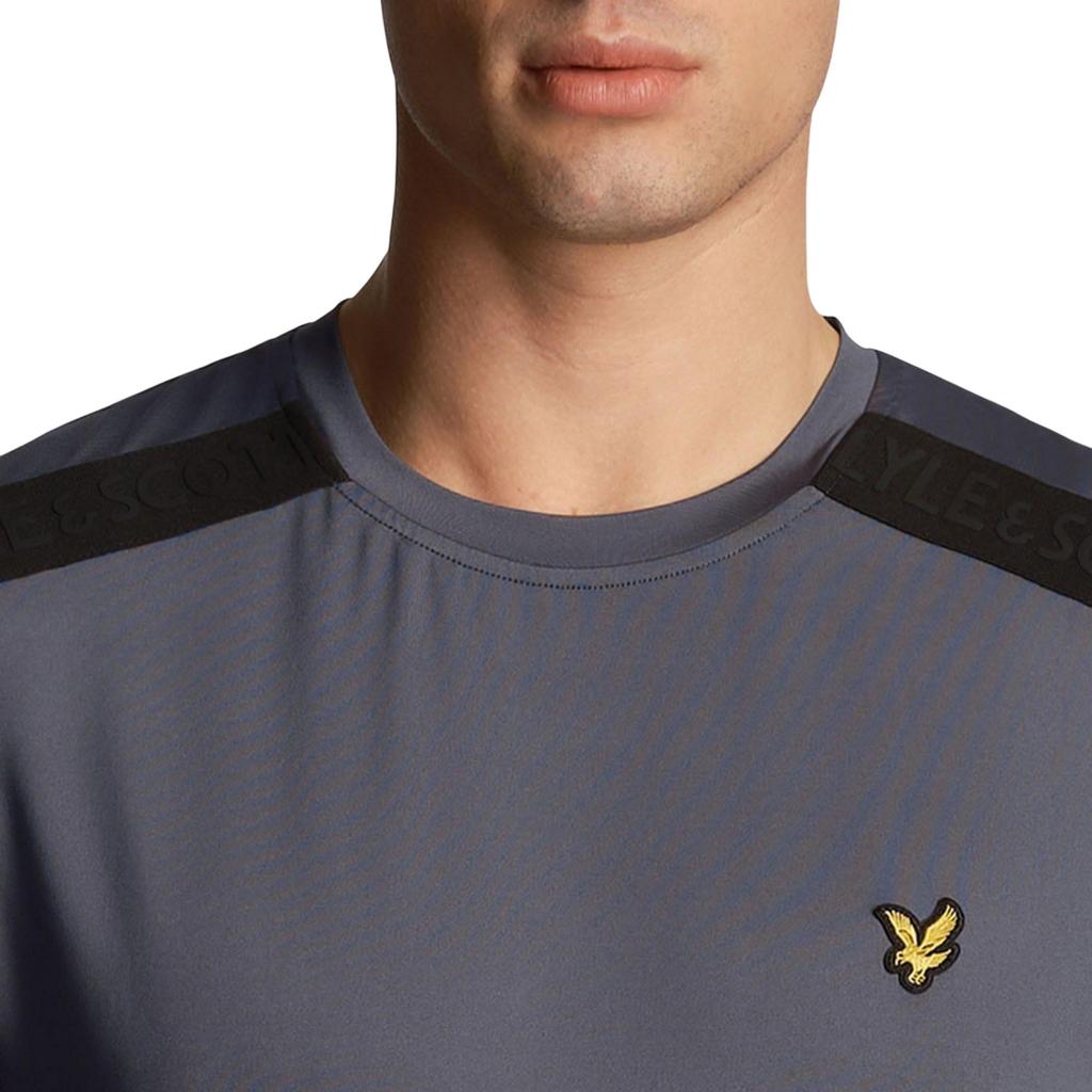 Lyle & Scott Mens Branded Shoulder T-Shirt