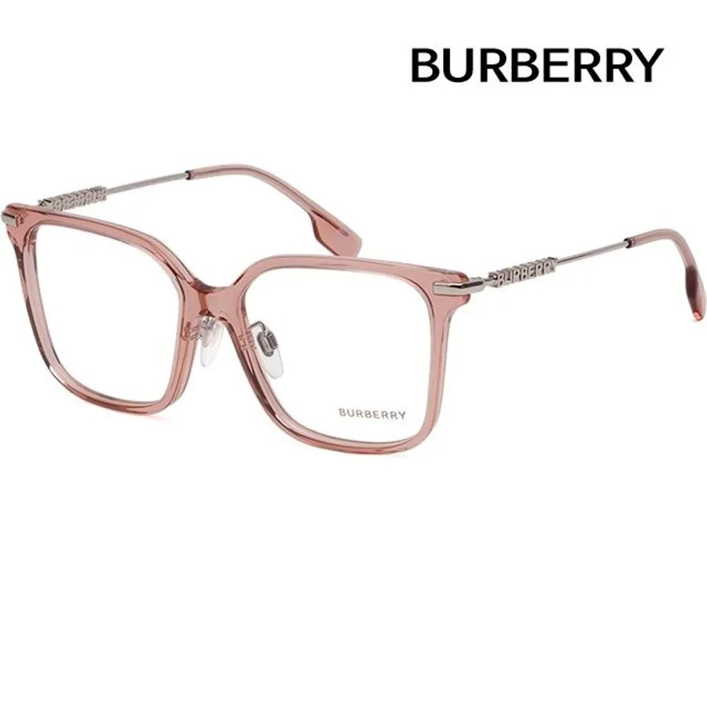 

Burberry Eyeglass Frames BE2376 4069 Clear Rose Transparent Horn-rimmed Fashion ELIZABETH