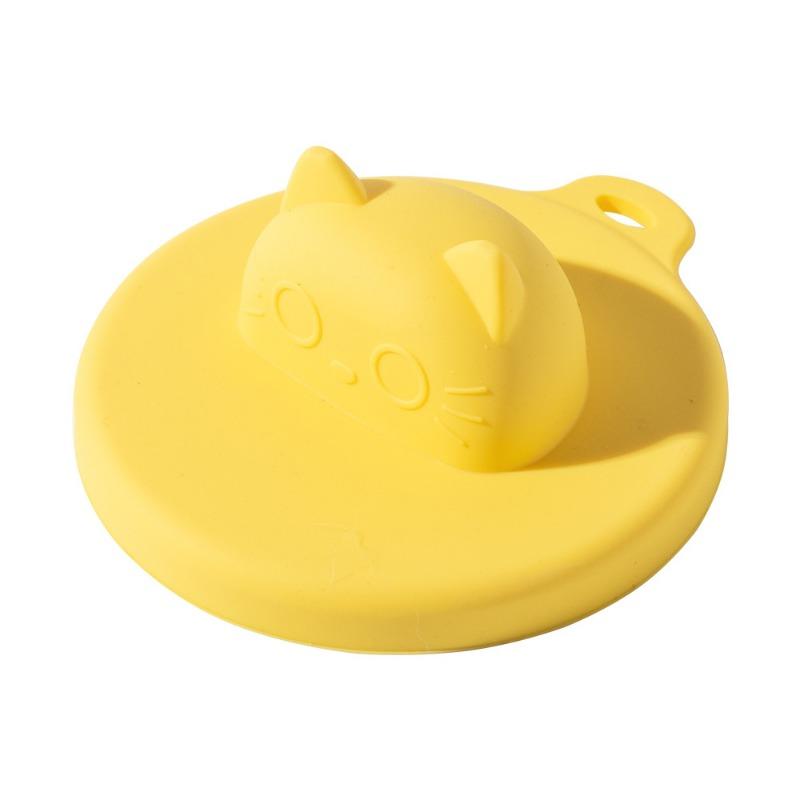 Pet Silicone Can Lid Sealing Cover With Spoon For Cat Dog