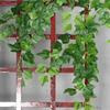 Decorative Rattan Faux Leaf Vines for Air Conditioning Pipe or Shopping Mall Display