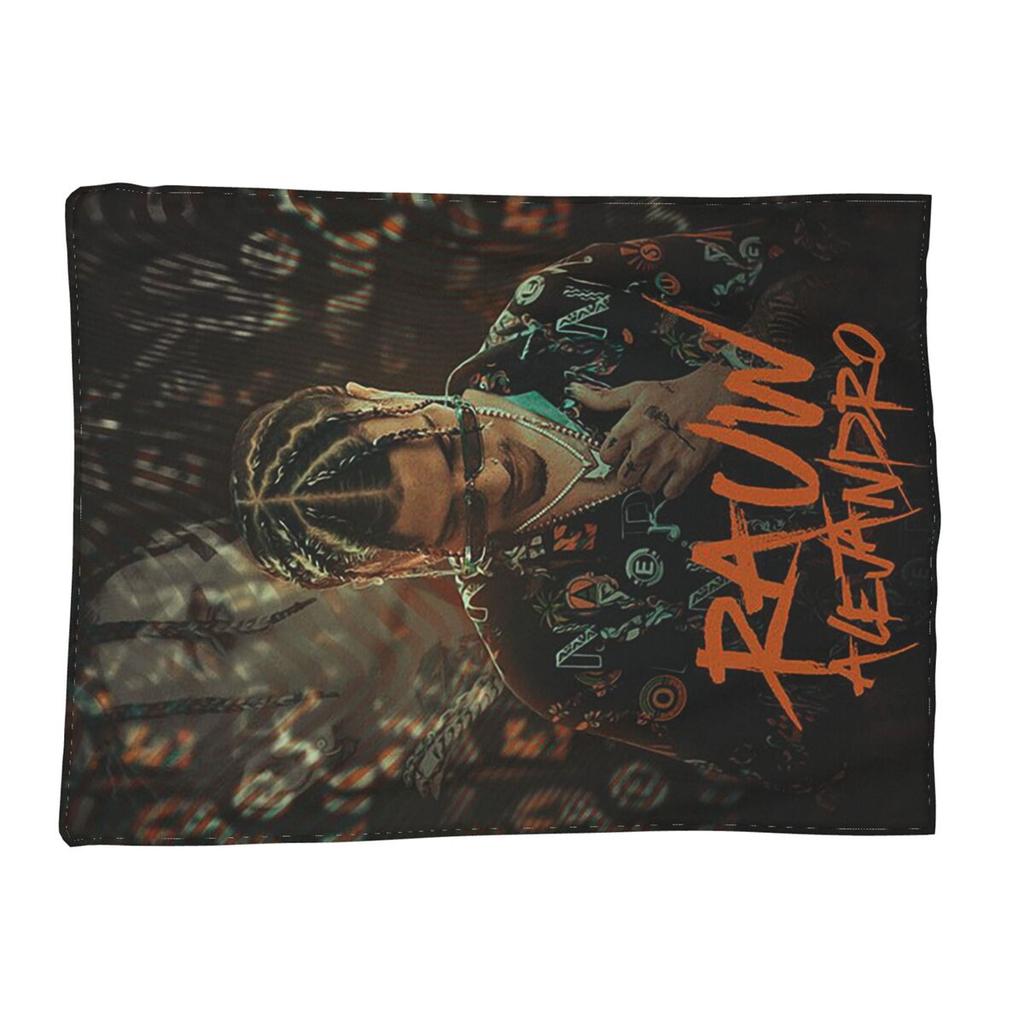 Rauw Alejandro Blankets Soft Warm Flannel Throw Blanket Bedding for Bed Living Room Picnic Travel Home Couch