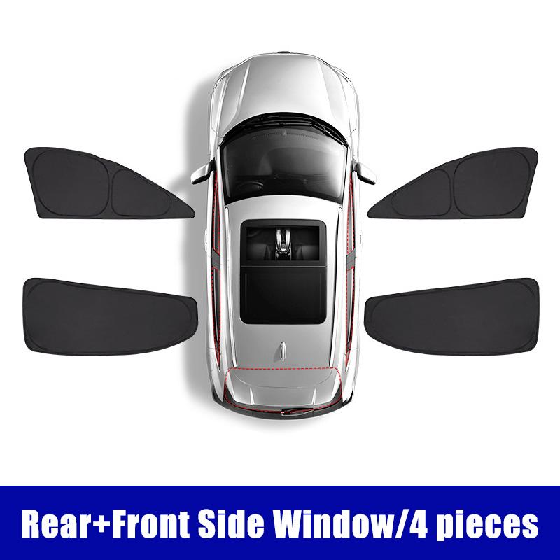 Privacy Sunshade For Peugeot 3008 P84 MK2 2017-2022 2018 2019 Coverage Anti-UV Sun Sunroof Window Foldable Visor Car Accessories
