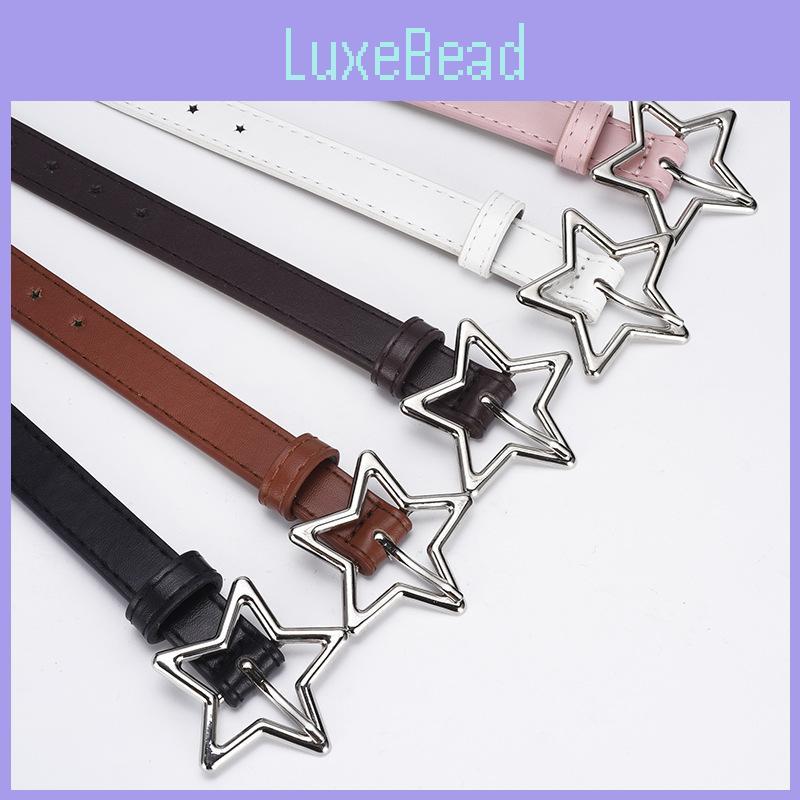 Stylish Children's Star Pattern Belt For Women With Sweet Decorative Touches For Dresses And Jeans