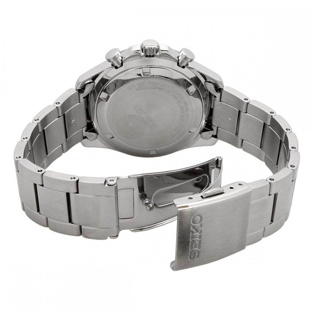 Seiko 15 Sekunden Chronograph Quarz CHRONOGRAPH QUARTZ Uhr Herren SBTR029 Türkis Blau