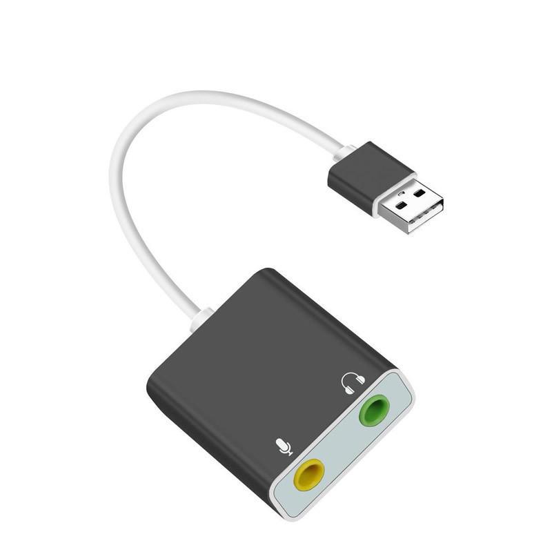 Yushuo USB Plug-and-Play Externer Soundkartenadapter