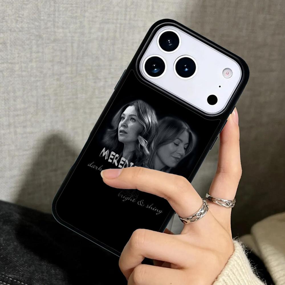 Capa Case for iPhone 17 Air 16 Pro Max 15 Plus 11 13 Mini 14 12 Back Phone Cover American TV Greys Anatomy