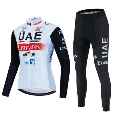 Cycling Suit Men's Long Sleeve Suit Bicycle Quick Drying Breathable Road Bike Cycling Suit