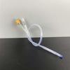 1Pc Disposable Silicone Foley Urinary Catheter 2-Way 3-Way Flushing Tube Medical Teaching Consumable For Urinary Care