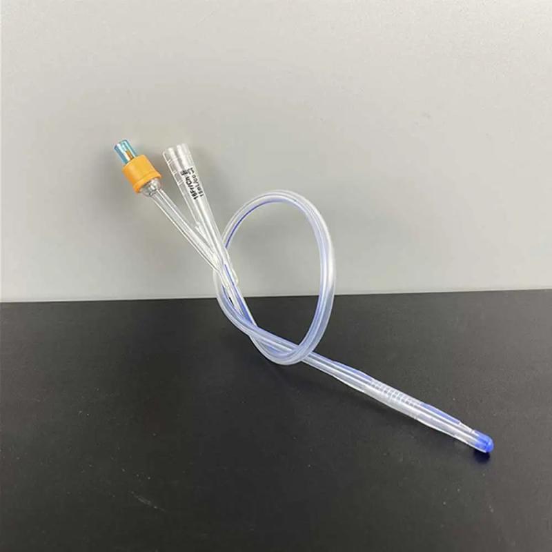 1Pc Disposable Silicone Foley Urinary Catheter 2-Way 3-Way Flushing Tube Medical Teaching Consumable For Urinary Care