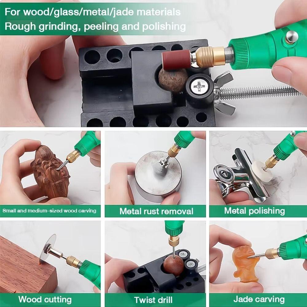 DIY Electric Drill Wireless Mini Rotary Tool Hand Drill Multifunctional Drill Engraving