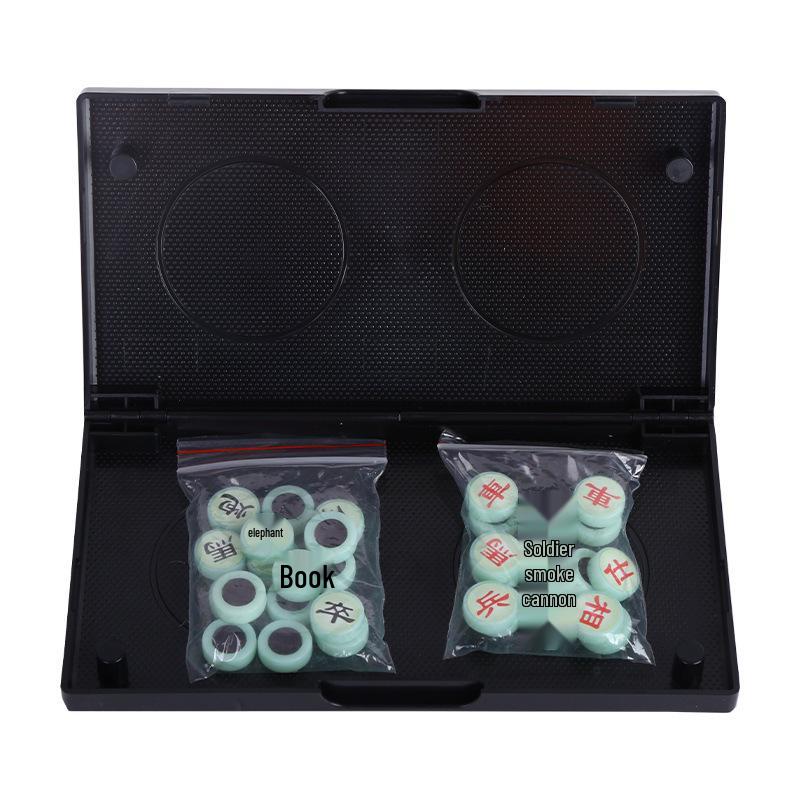 Portable Magnetic Chinese Chess Set: Folding Chessboard for Children and Students