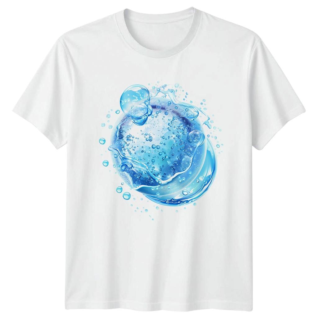 Blue Water Splash TShirt Ocean Life Gift For Him And Her