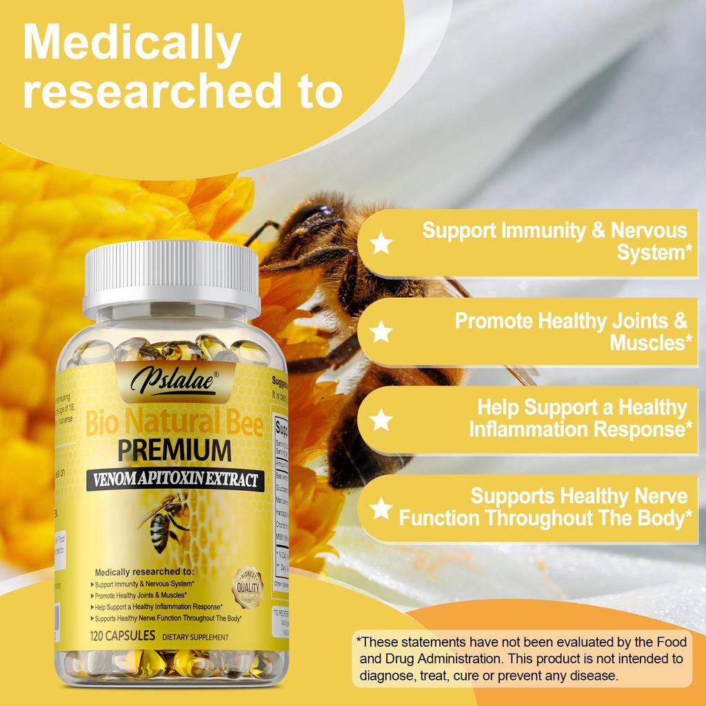Bio Natural Bee - BEE Venom Extract, Anti-inflamatory Extract- Arthritis Support