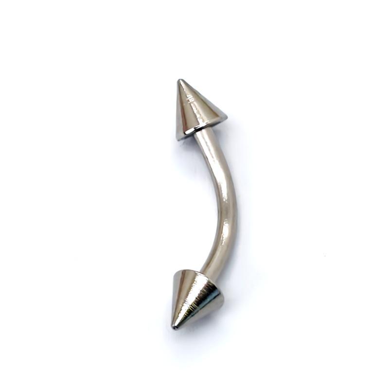 European and American Style Stainless Steel Nose Ring and Stud Earrings for Body Piercing