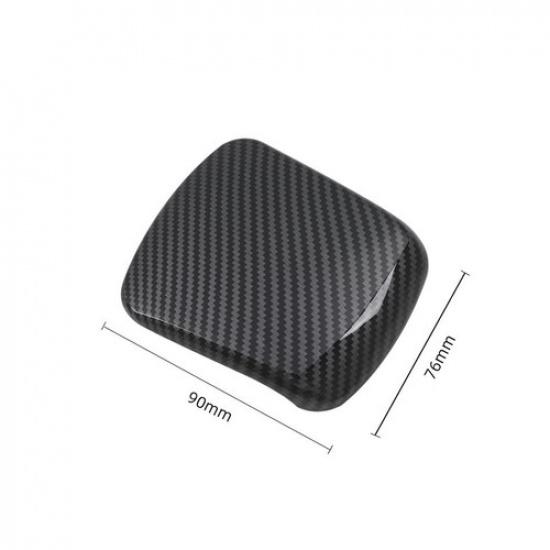 Gear Shift Knob Head Cover Trim Carbon Fiber ABS For - Mercedes-Benz GLB