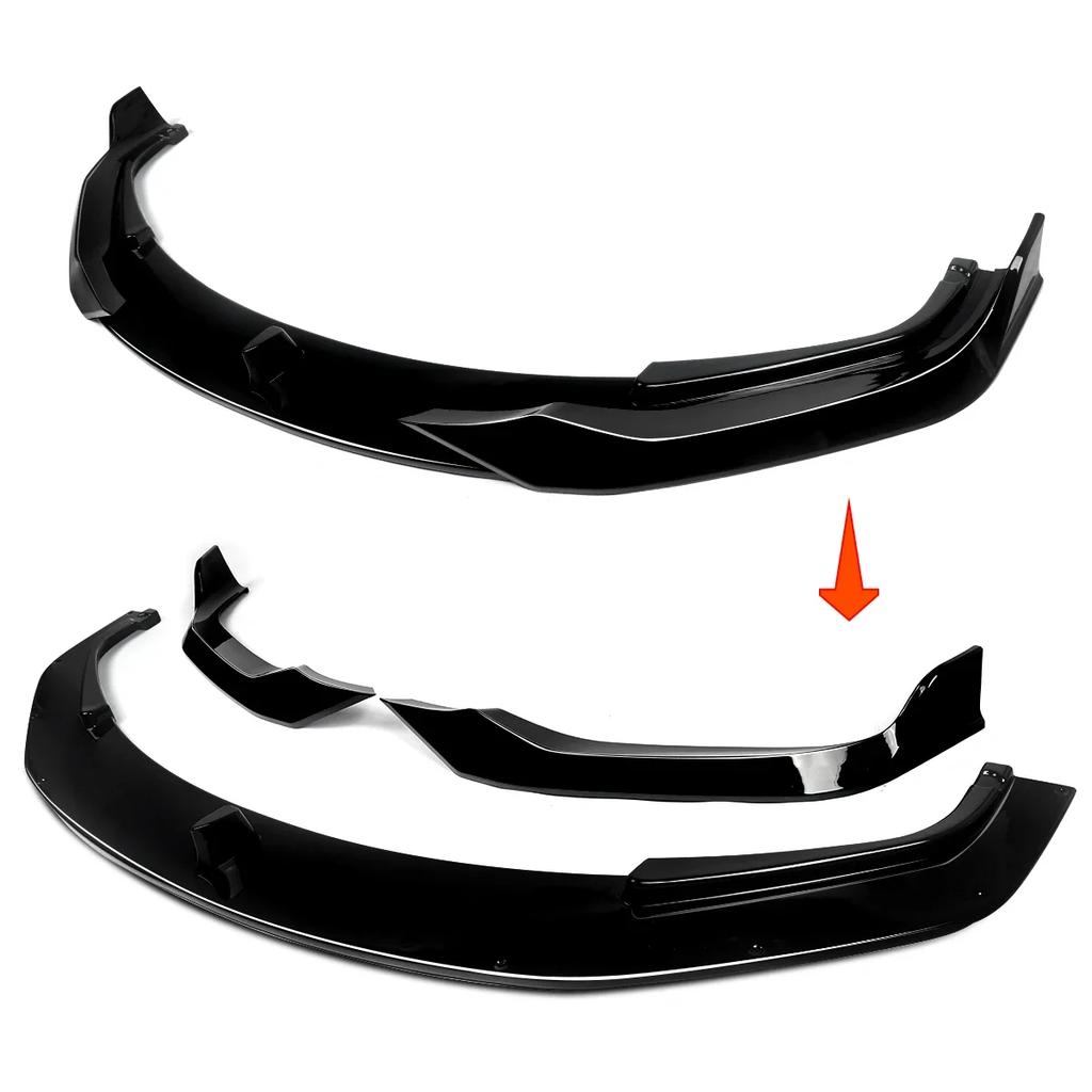 MAGICKIT For BMW 8 Series G14 G15 G16 M Sport 2 Door/4 Door 2018-2021 CAR Accessories M SPORT Model ONLY Front Splitter Lip FY6