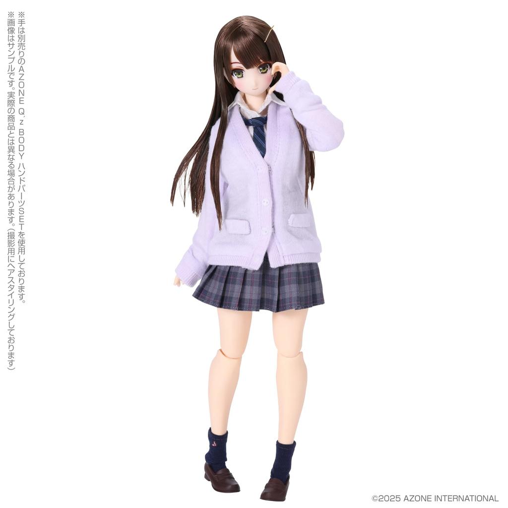Azone International Kazuharu Kina School Uniform Collection Yui Scale Movable 248mm 1/6 Pre-painted Doll, Approx.