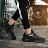 Mens sneakers large size fashion new sports shoes student breathable fly knitting running shoes casual