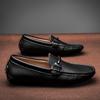 Italienische Herrenschuhe Lässig Retro Slipper Herren Loafer Neue Mokassins Echtes Leder Fahr-Flats Leichtgewichtige Bootsschuhe Mann