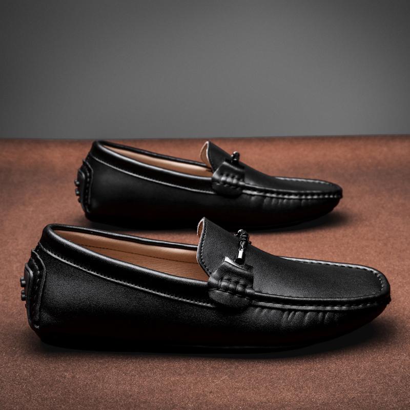 Pantofi Bărbați Italieni Casual Retro Slip on Pantofi Bărbați Mocasini Noi Mocasini Piele Naturală Pantofi Plat de Condus Pantofi de Barcă Ușori Bărbat
