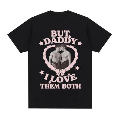Heated Rivalry Hockey But Daddy I Love Them Both Shirt 2026 NEW Cotton Comfortable TEE Casual High Quality Round Neck Soft Tees