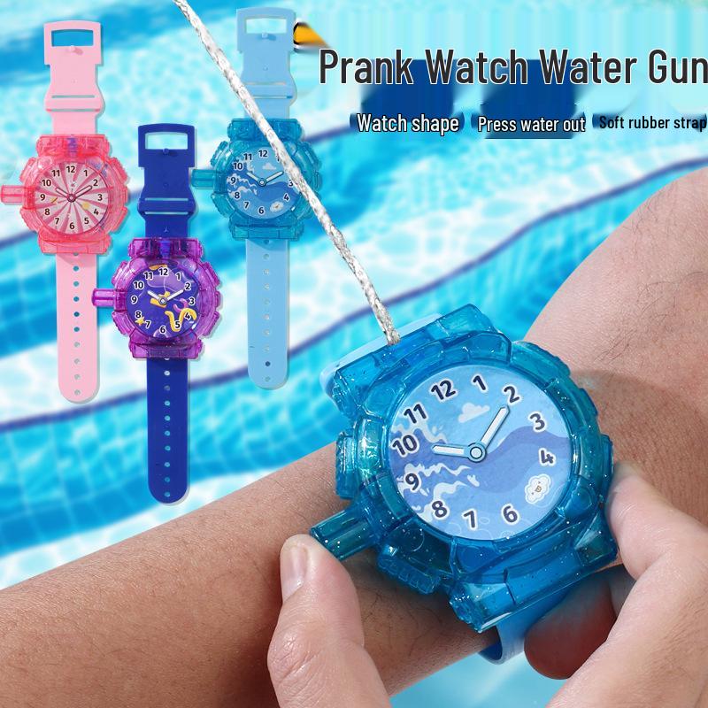 Children s Mini Water Gun Watch - Fun Summer Water Play Toy One Size