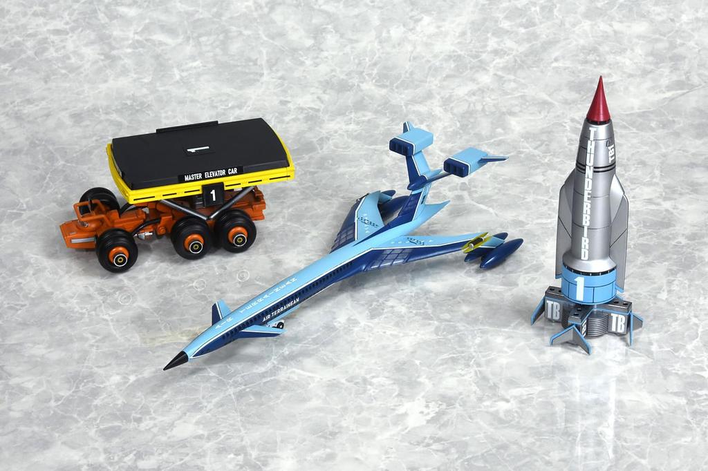 Bellfine Thunderbirds Mechanic Selection Part 1 (1/144, 250, 500 Scale) Plastic Model BP018