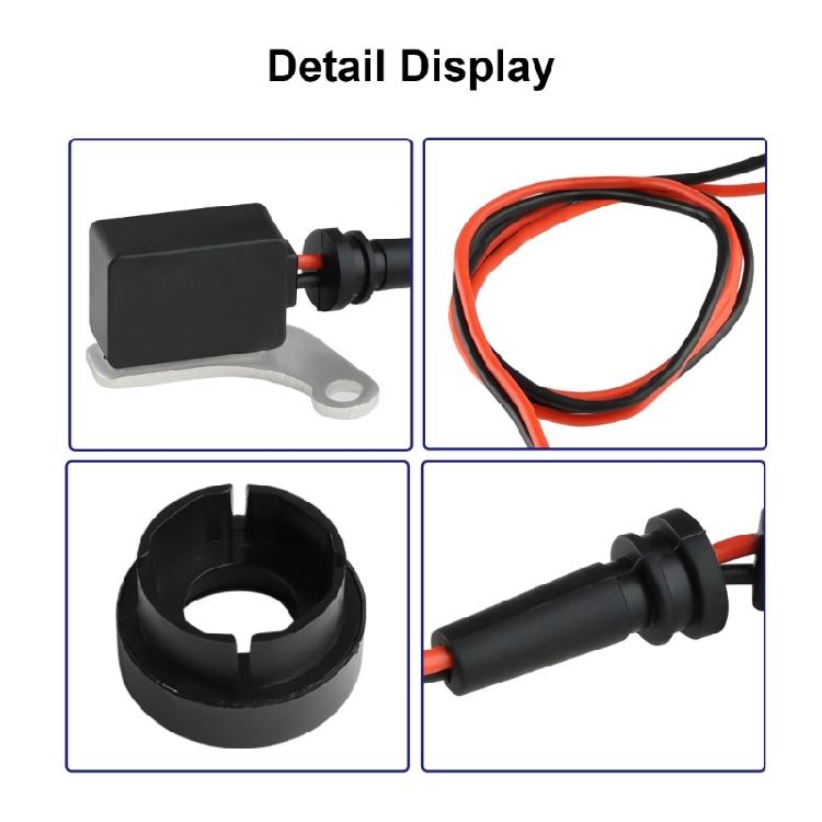 1281 Automotive Accessories Replacement Ignitor Distributor Module Kit Electric Ignition Conversion Kit for 1957-1974