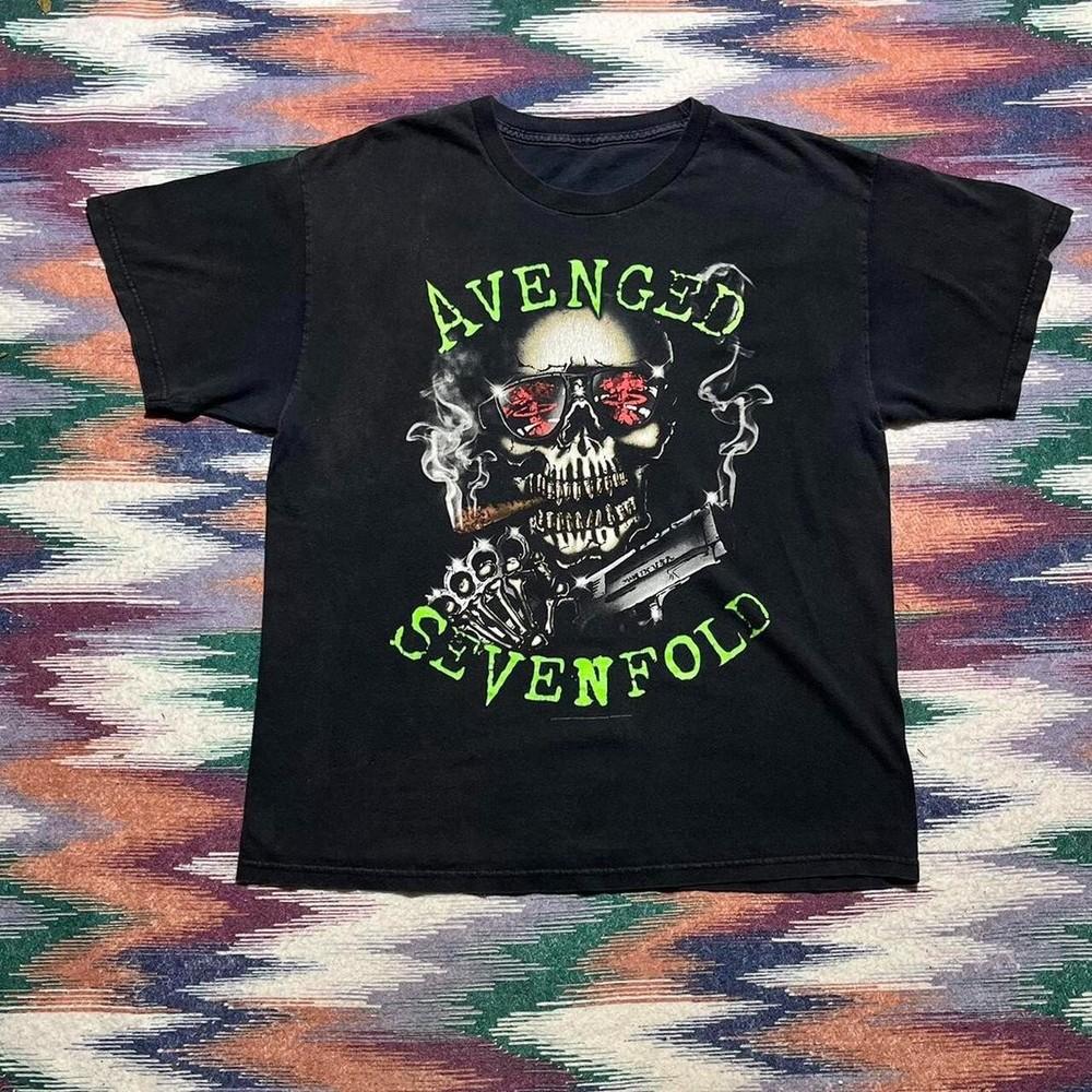 Vintage Avenged Sevenfold Cotton Black Unisex All Size S To 5XL CB1170 Unisex T-Shirt
