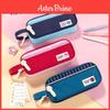 Mickey Mouse Double Layer Pencil Case With Polyester Storage For Kids And Students