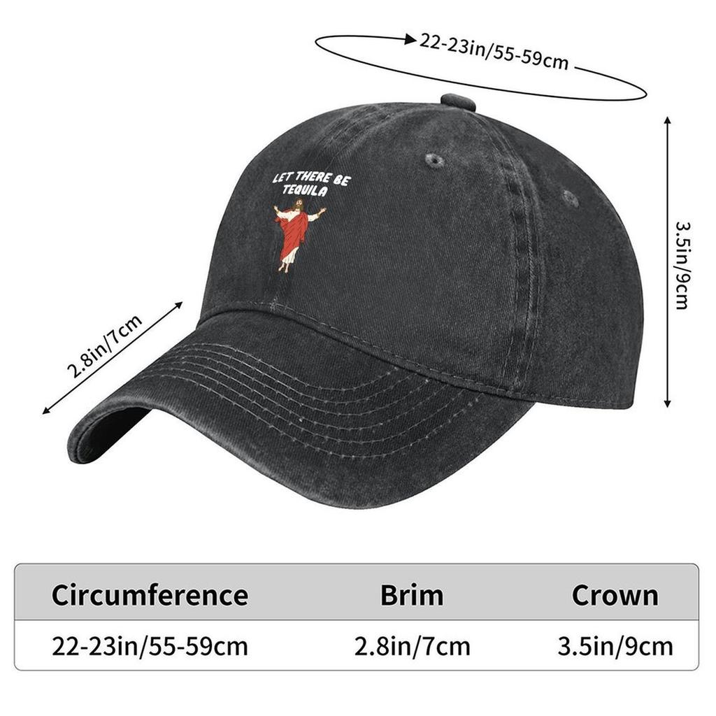 2026 Let There Be Tequila Jesus Baseball Cap Hats On Offer Hip Hop Unique Hats Tea Hat Women's Hats 2025 Men's