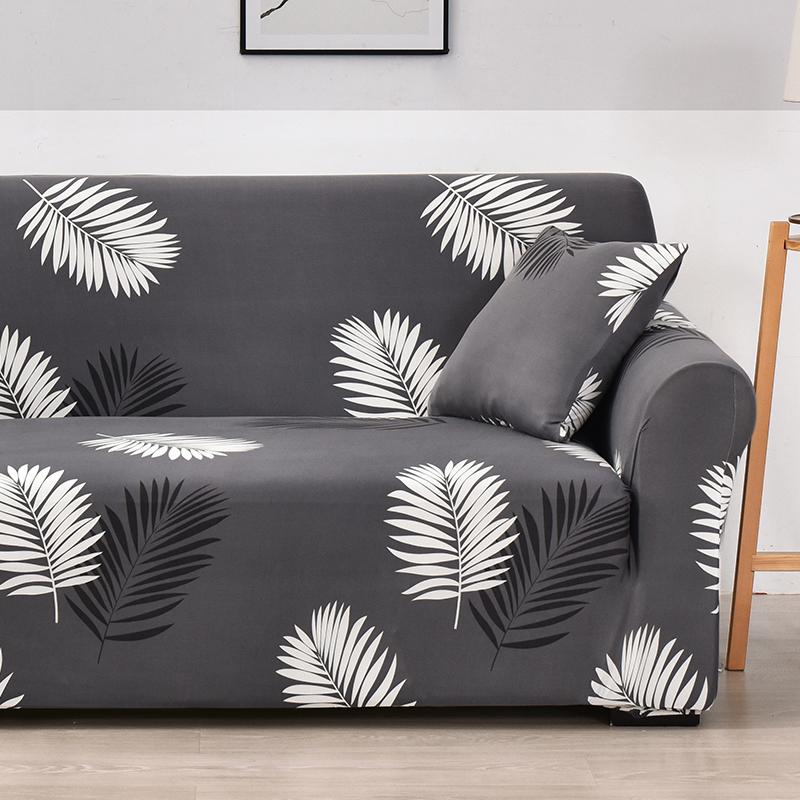 Lattice Printed Sofa Cover for Living Room Pet Kids Stretch Elastic Couch Cover for L Shape Sectional Furniture Protector