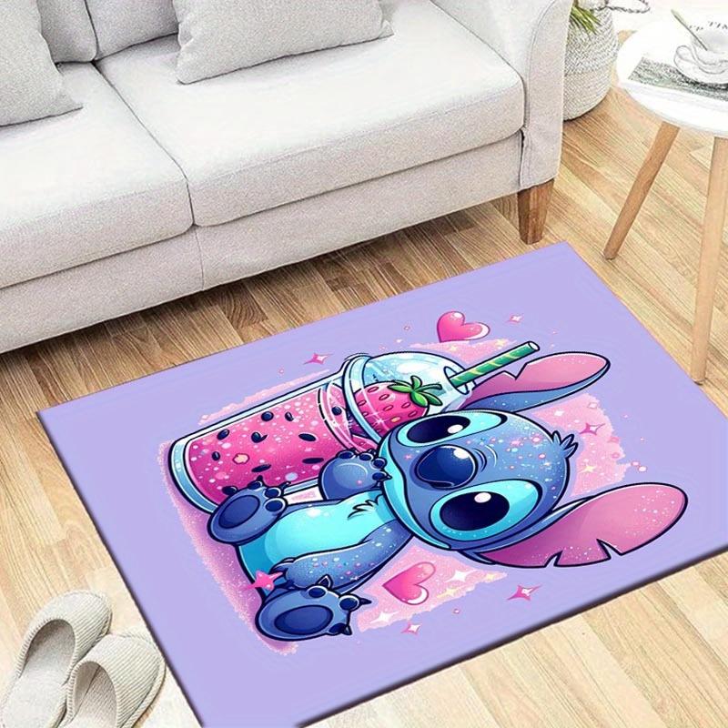 

1pc Stitch Pattern Area Rug Soft Flannel Floor Mat for Living Room,Office,Bedroom and Carpet 60cm by 90cm