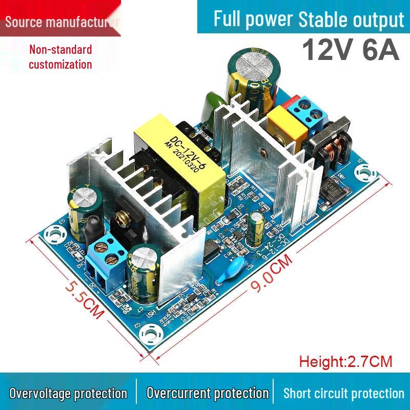 AC-zu-Multi-Spannungs-DC-Schaltnetzteilmodul (5V, 12V, 24V, 36V, 48V) mit eingebautem Schalter