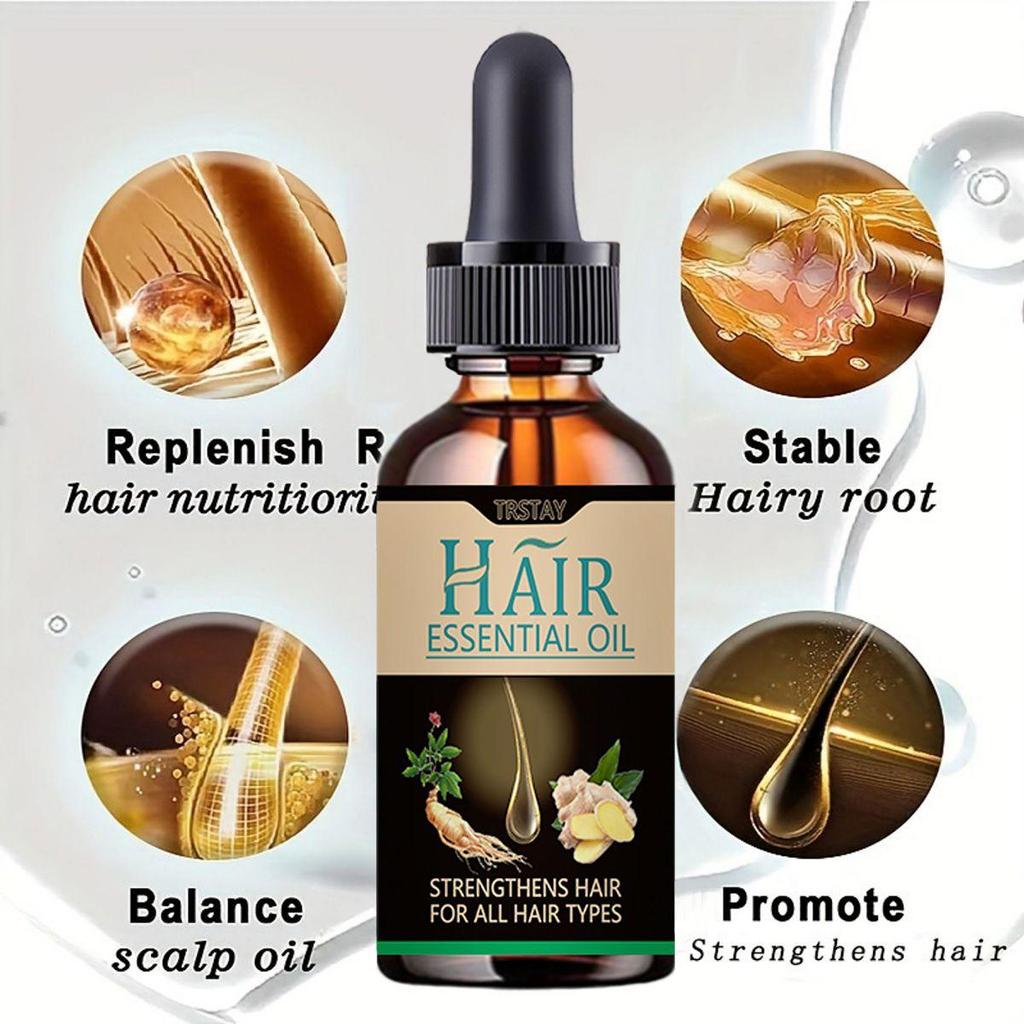 Hair Loss Treatment Ginger Hair Growth Serum Hair Care Spray for Men and Women