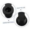 Iplusmile 10pcs Caliper Dust Boots Car Bleeder Cap Brake Accessories Cap Motorcycle Fitting Cap Black Rubber