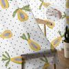 Polka Dot Papaya Texture Tulle Curtains Living Room Kitchen Chiffon Curtain Bedroom Balcony Sheer Curtain Fashion Home Decor