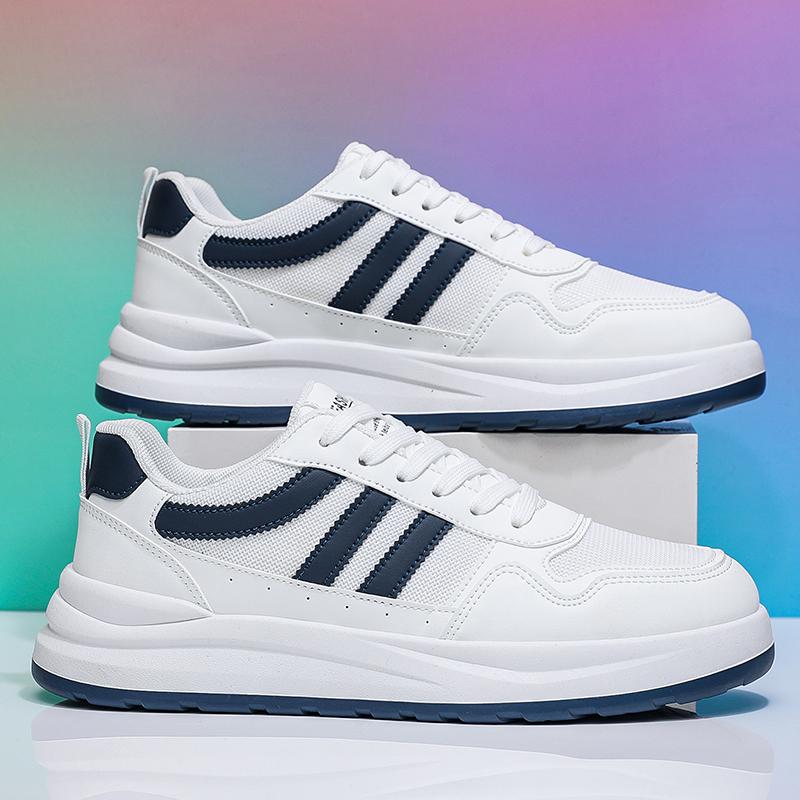 Menns Fritidsmote Fire Sesonger Studenter Komfortable Joggesko Gutter Trendy Myk Såle Pustende Sko