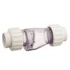 PVC One-Way Check Valve,1-1/2 Inch 2-Port, 30-0041 50 Psi For Swimming Pool Systems