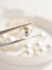 Minimalpiercing 925 Silver Pearl Clutch Earring Backs