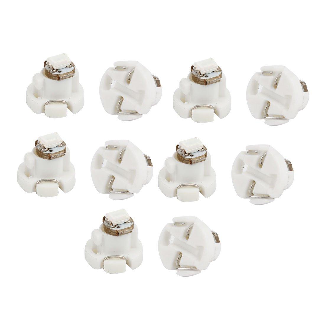 uxcell Светодиодная лампа T3 для автомобиля, синяя, лампа для салона, светодиодный свет, высокая яркость, 3020, 1 светодиод, набор из 10 шт.